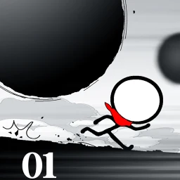 Значок STICK NINJA [Avoooid! Hero]